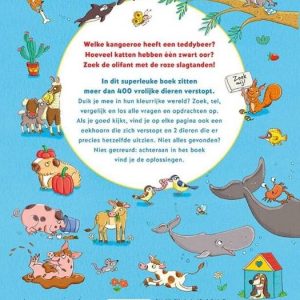 Tel- en zoekboek – Vrolijke dieren