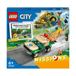 LEGO City Missions Wilde dieren reddingsmissies – 60353