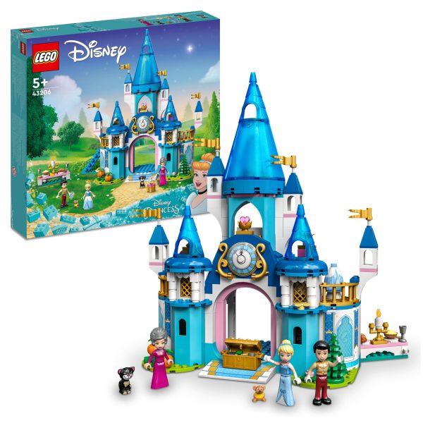 LEGO Disney Princess Het kasteel van Assepoester en de knappe prins - 43206 - Afbeelding 2