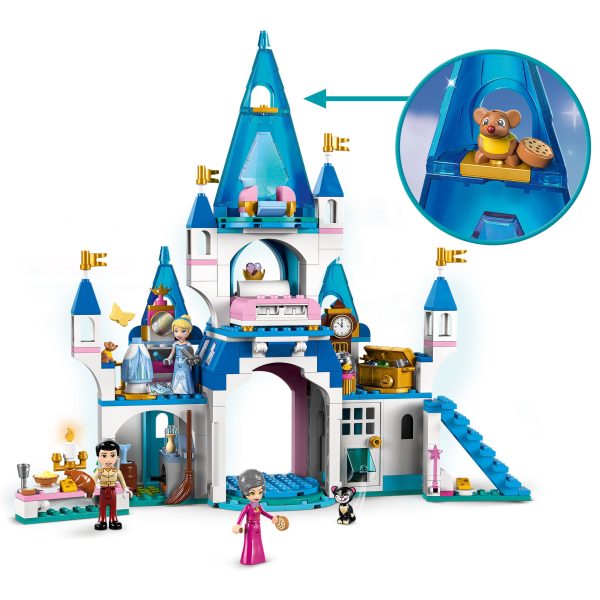 LEGO Disney Princess Het kasteel van Assepoester en de knappe prins - 43206 - Afbeelding 5