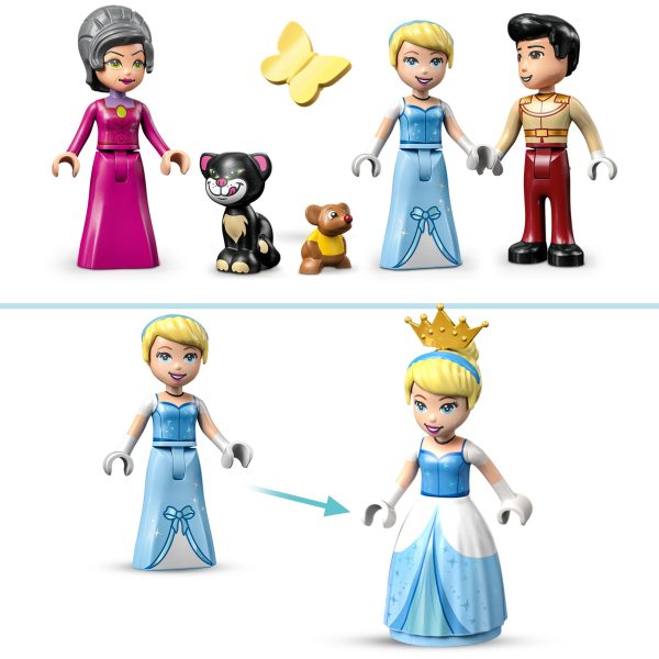 LEGO Disney Princess Het kasteel van Assepoester en de knappe prins - 43206 - Afbeelding 7