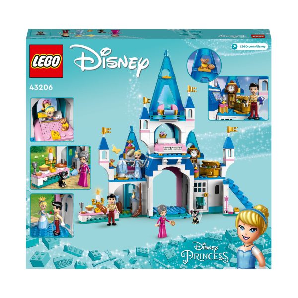 LEGO Disney Princess Het kasteel van Assepoester en de knappe prins - 43206 - Afbeelding 9