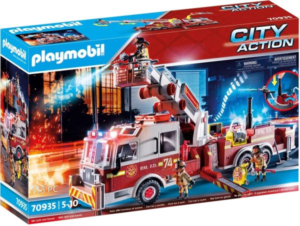 PM City Action - Brandweerwagen US Tower Ladder 70935
