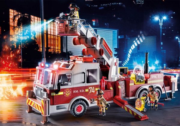 PM City Action - Brandweerwagen US Tower Ladder 70935 - Afbeelding 2