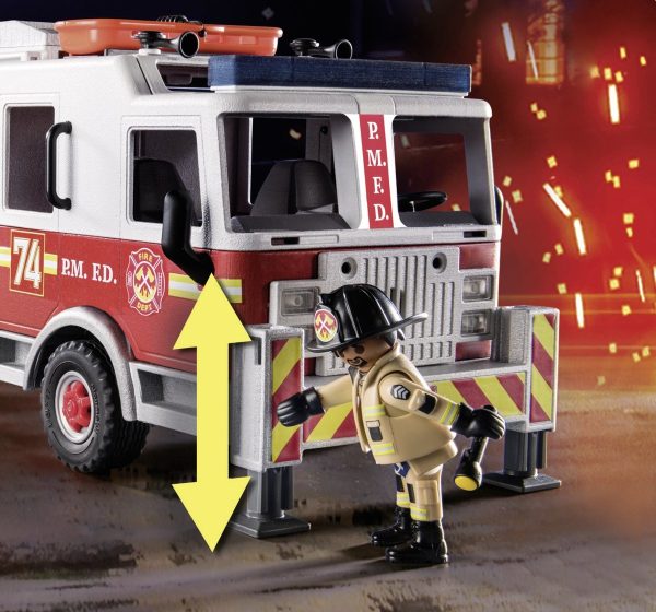 PM City Action - Brandweerwagen US Tower Ladder 70935 - Afbeelding 4