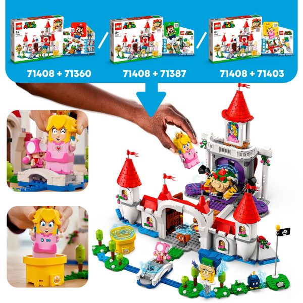 LEGO Super Mario Uitbreidingsset Peach's kasteel - 71408 - Afbeelding 5