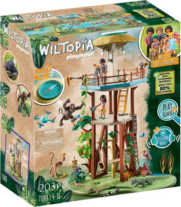 PM Wiltopia - Onderzoeksstation met kompas 71008