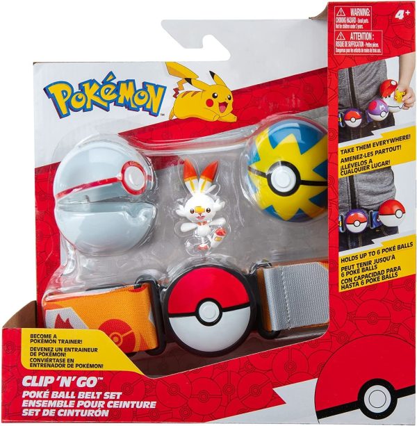 Pokémon Clip 'N' Go Poké Ball Belt Set assortiment - 1 exemplaar - Afbeelding 5