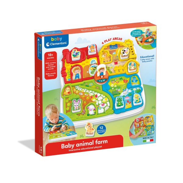 Baby Clementoni - Mijn eerste activiteiten boerderij