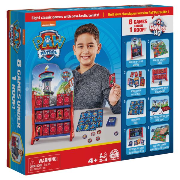 Paw Patrol - Games Headquarters House 8-in-1 (Box)