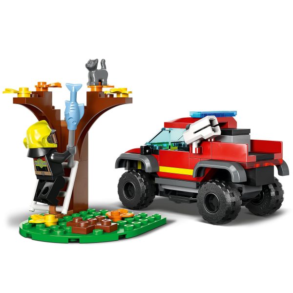 LEGO City 4x4 Brandweertruck redding - 60393 - Afbeelding 5