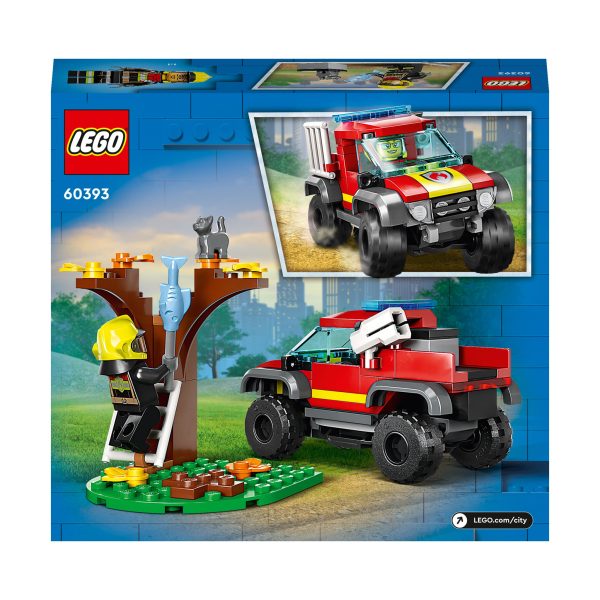 LEGO City 4x4 Brandweertruck redding - 60393 - Afbeelding 9
