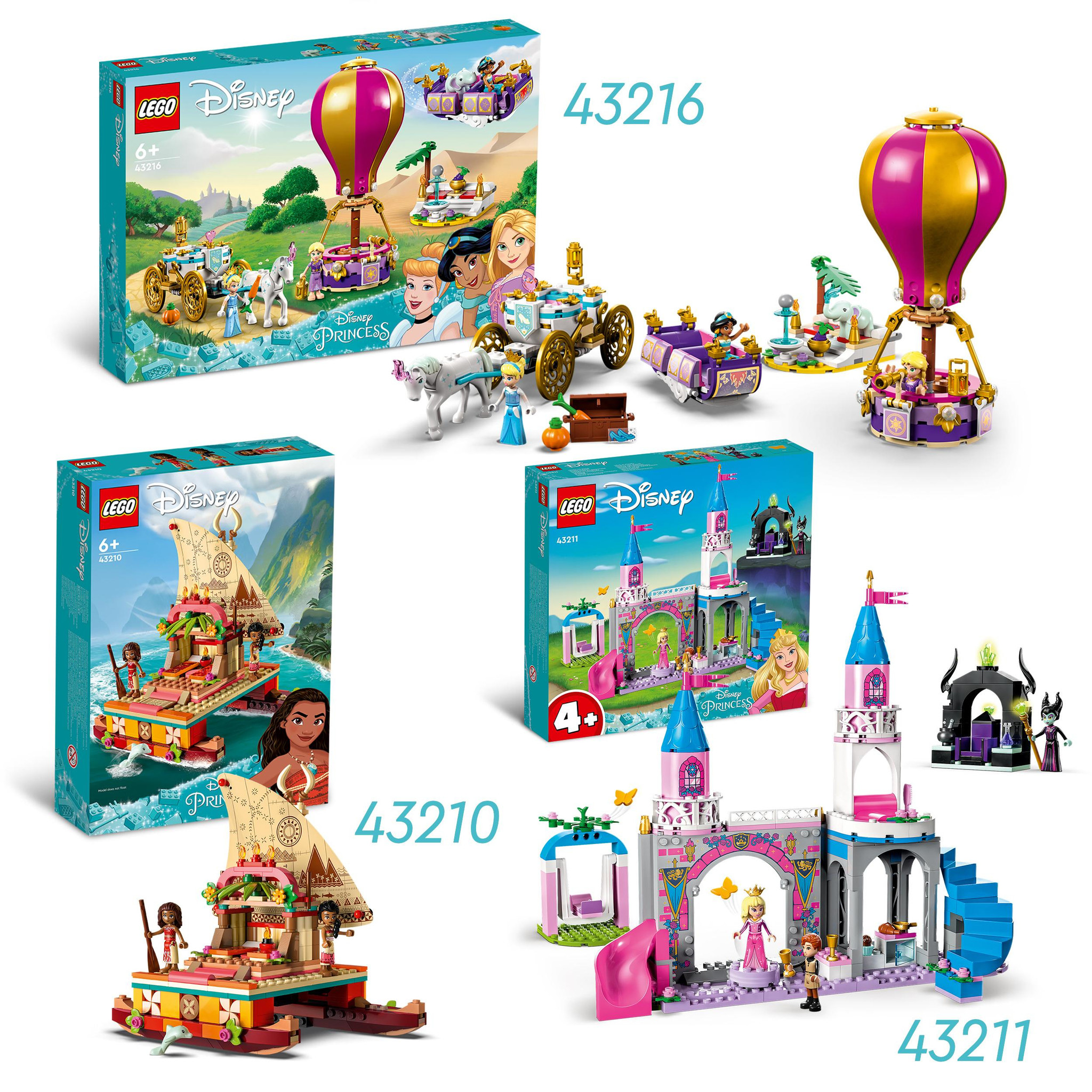 LEGO Disney Princess Betoverende reis van prinses - 43216 - Afbeelding 6