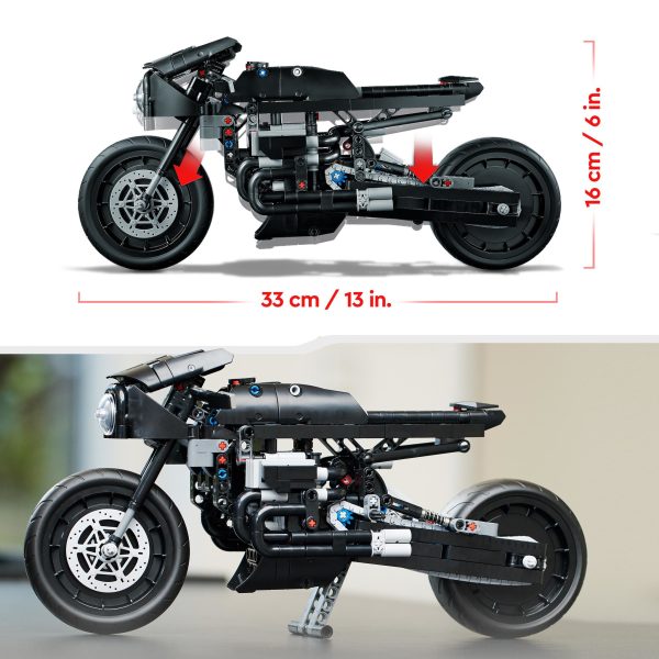 LEGO Technic DC The Batman The Batman-Batcycle - 42155 - Afbeelding 6