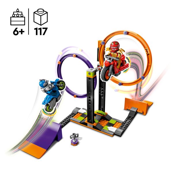 LEGO City Stuntz Spinning Stunt-uitdaging - 60360 - Afbeelding 4