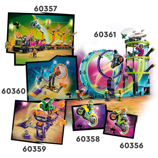 LEGO City Stuntz Spinning Stunt-uitdaging - 60360 - Afbeelding 7