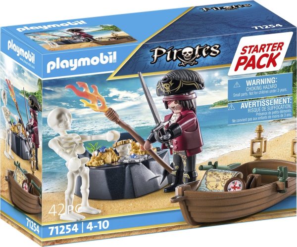 PM Pirates Starterpack - Piraat met roeiboot 71254