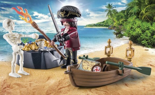 PM Pirates Starterpack - Piraat met roeiboot 71254 - Afbeelding 3