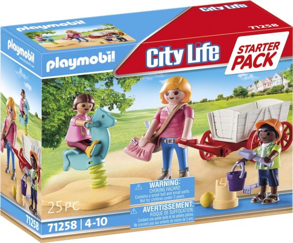 PM City Life Starterpack - Opvoeder met bolderwagen 71258