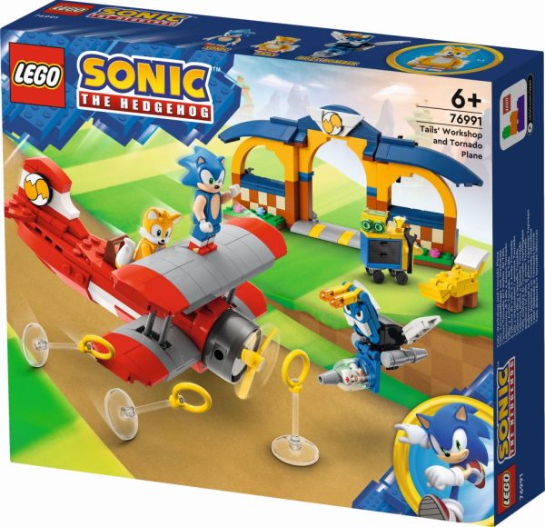 LEGO Sonic the Hedgehog Tails' werkplaats en Tornado vliegtuig - 76991 - Afbeelding 2