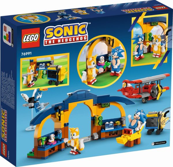 LEGO Sonic the Hedgehog Tails' werkplaats en Tornado vliegtuig - 76991 - Afbeelding 3