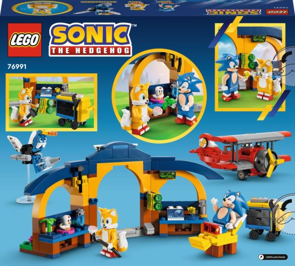 LEGO Sonic the Hedgehog Tails' werkplaats en Tornado vliegtuig - 76991 - Afbeelding 4