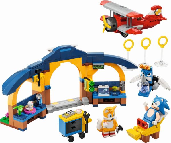 LEGO Sonic the Hedgehog Tails' werkplaats en Tornado vliegtuig - 76991 - Afbeelding 9