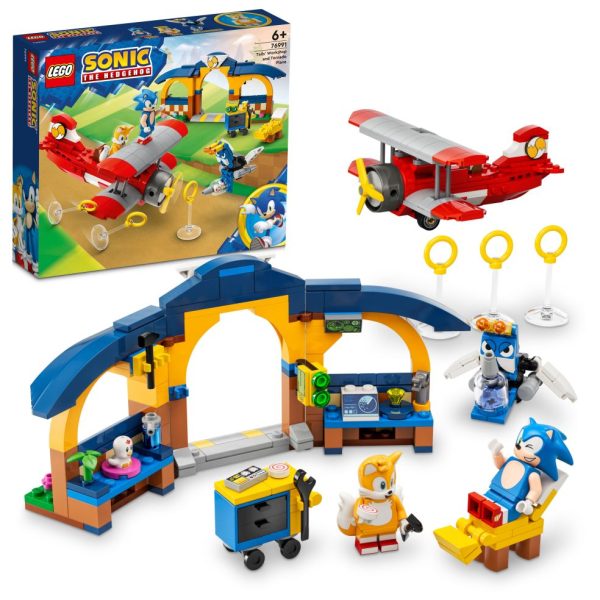 LEGO Sonic the Hedgehog Tails' werkplaats en Tornado vliegtuig - 76991 - Afbeelding 10
