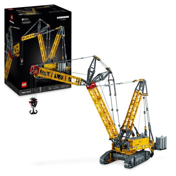 LEGO Technic Liebherr Rupsbandkraan - 42146 - Afbeelding 2