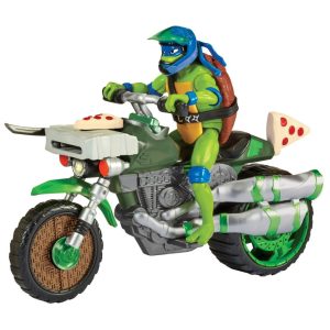 Teenage Mutant Ninja Turtles – Mutant Mayhem Ninja Kick Cycle + Leonardo