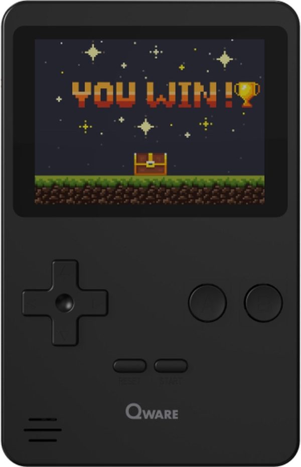 Qware Handheld Retro Gamer 2.8 inch - 1 exemplaar - Afbeelding 2