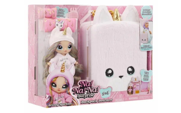 Na! Na! Na! Surprise 3-in-1 - Backpack Bedroom Playset - Witney Sparkles