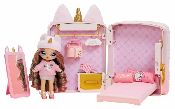 Na! Na! Na! Surprise 3-in-1 - Backpack Bedroom Playset - Witney Sparkles - Afbeelding 5