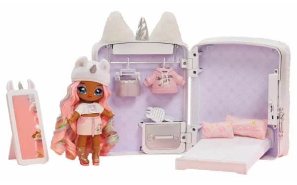Na! Na! Na! Surprise 3-in-1 - Backpack Bedroom Playset - Witney Sparkles - Afbeelding 6