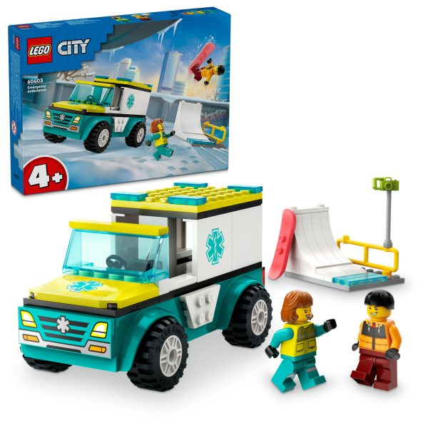 LEGO City Ambulance en snowboarder - 60403 - Afbeelding 10