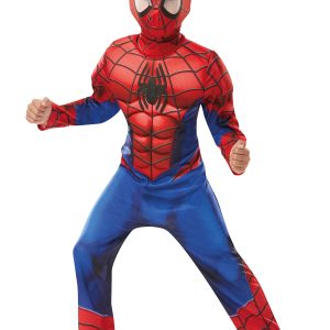 Kostuum Spiderman Deluxe 9-10 jaar