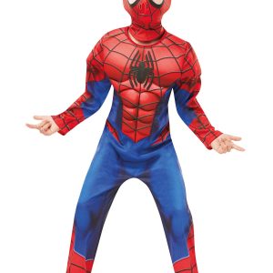 Kostuum Spiderman Deluxe 9-10 jaar