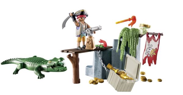 PM Pirates - Piraat met alligator 71473 - Afbeelding 2
