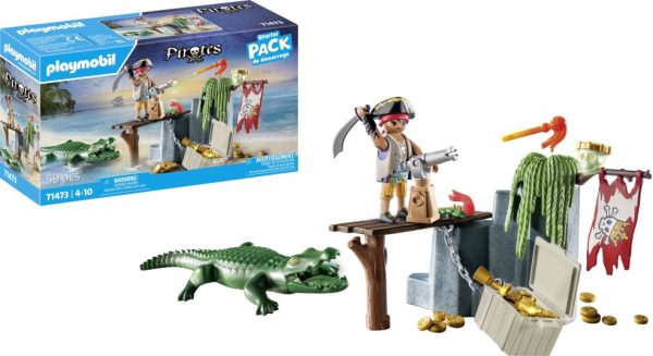 PM Pirates - Piraat met alligator 71473 - Afbeelding 4