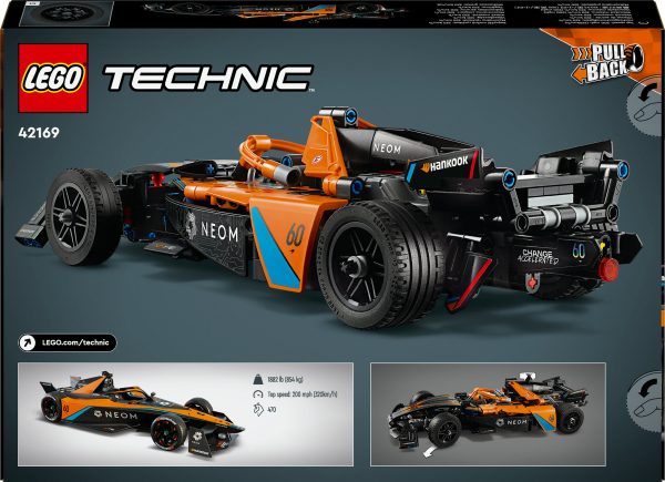 LEGO Technic NEOM McLaren Formula E racewagen Pull-Back - 42169 - Afbeelding 6