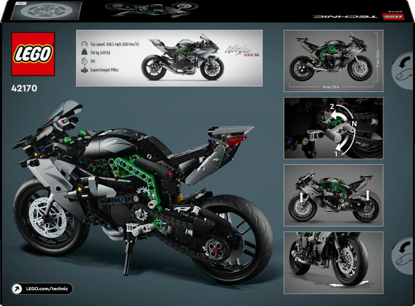 LEGO Technic Kawasaki Ninja H2R motor - 42170