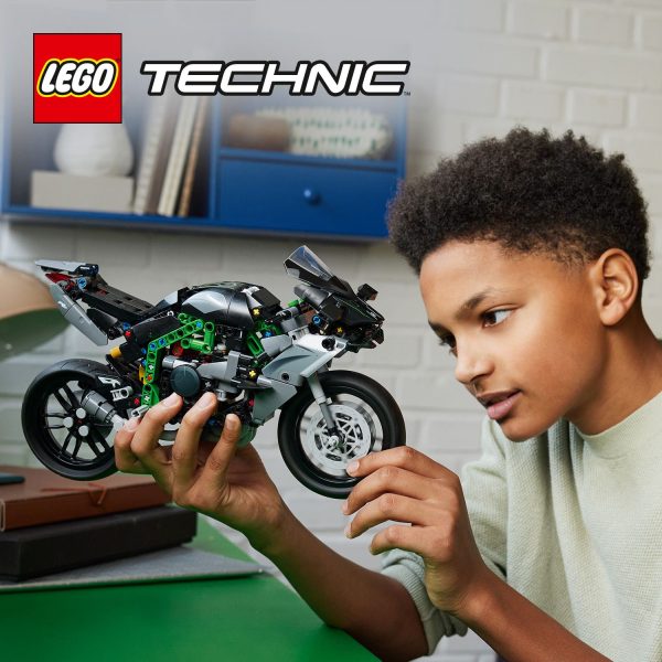 LEGO Technic Kawasaki Ninja H2R motor - 42170 - Afbeelding 5