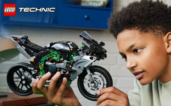 LEGO Technic Kawasaki Ninja H2R motor - 42170 - Afbeelding 6