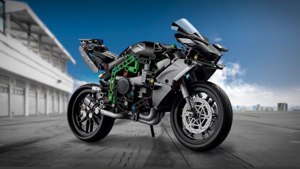 LEGO Technic Kawasaki Ninja H2R motor - 42170 - Afbeelding 8
