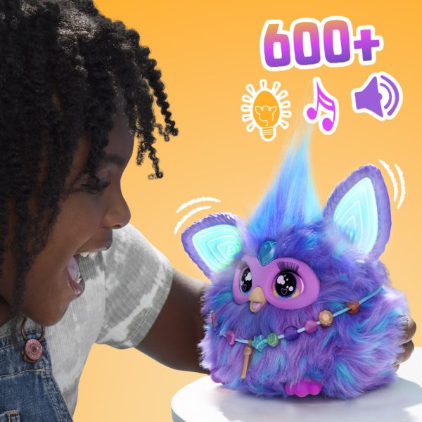 Furby - Paars (interactieve knuffel) - Afbeelding 4