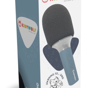KIDYMIC Karaoke microfoon – Blauw – 1 exemplaar