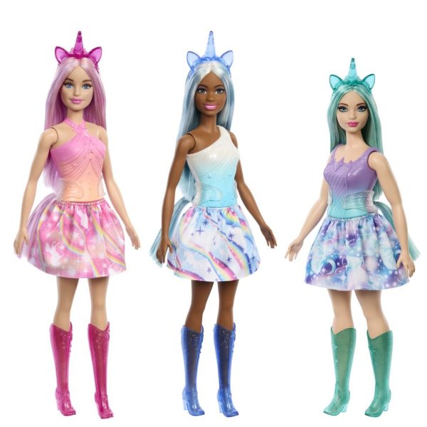 Barbie A Touch Of Magic - Eenhoornpop (assorti) - 1 exemplaar