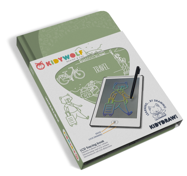 KIDYDRAW MINI tekentablet - Travel - Afbeelding 6
