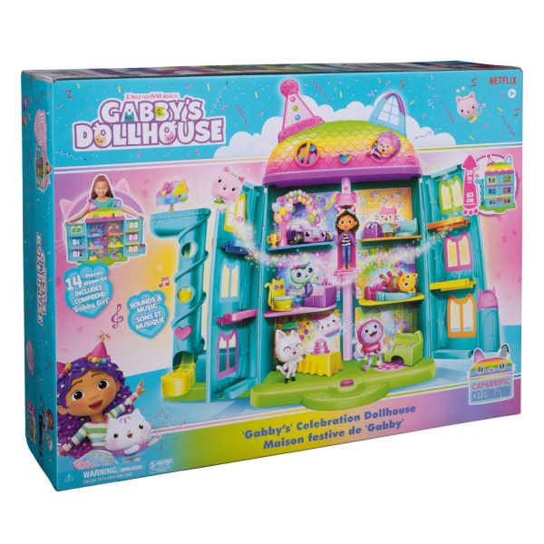 Gabby's Dollhouse - Gabby's Celebration Dollhouse (Rainbow)