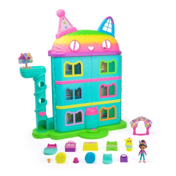 Gabby's Dollhouse - Gabby's Celebration Dollhouse (Rainbow) - Afbeelding 3
